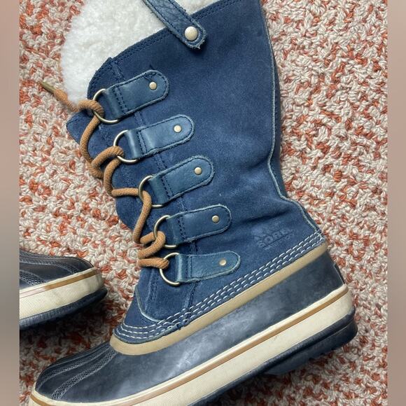 SOREL Joan Of Arctic NL2393-464 Snow Winter Boots Size 7 - Picture 2 of 11